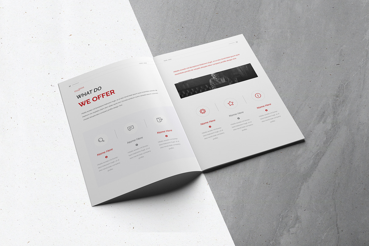 Company Profile, a Brochure Template by WOWPro (Photo 7 of 9)