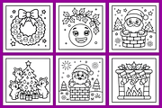 Bold Easy Cozy Christmas Coloring, a Seasonal Illustration by Coco Bloom (Thumbnail 2 of 4)
