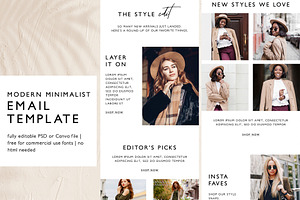 Minimalist Fashion Email Template