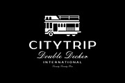 Double Decker Bus Logo, a Branding & Logo Template by Buqancreative (Thumbnail 2 of 3)
