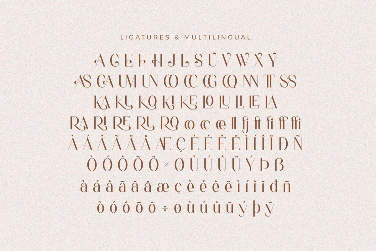 Esroca - Elegant Sans Serif Font, a Sans Serif Font by Aqeel_Art (Photo 9 of 9)