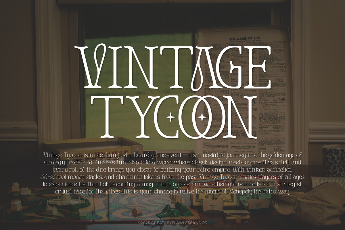Kavaroom – Retro Slab Serif Font, a Serif Font by Flawless And Co (Photo 2 of 10)
