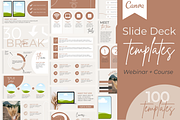 SALE! Boho Slide Deck Templates, a Presentation Template by Marketing Templates Co. (Thumbnail 1 of 15)