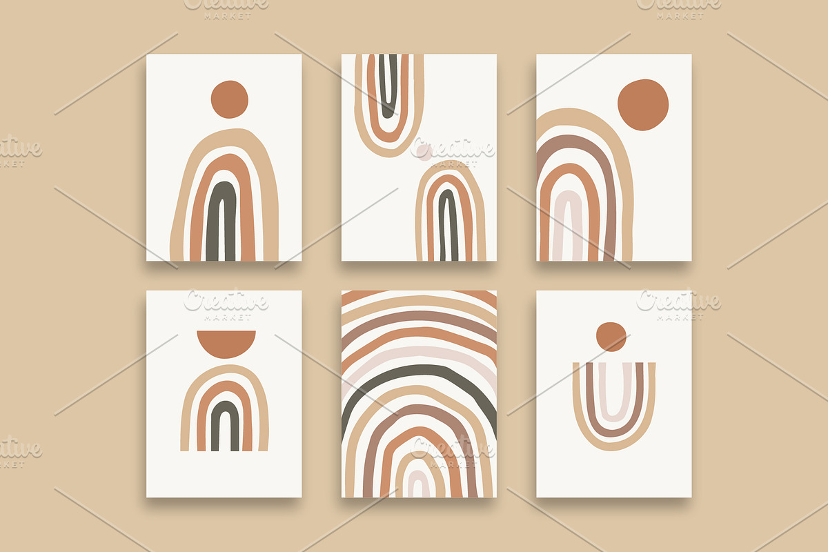 Abstract Art Poster Collection, a Decorative Illustration by Vesvocrea (Photo 17 of 21)