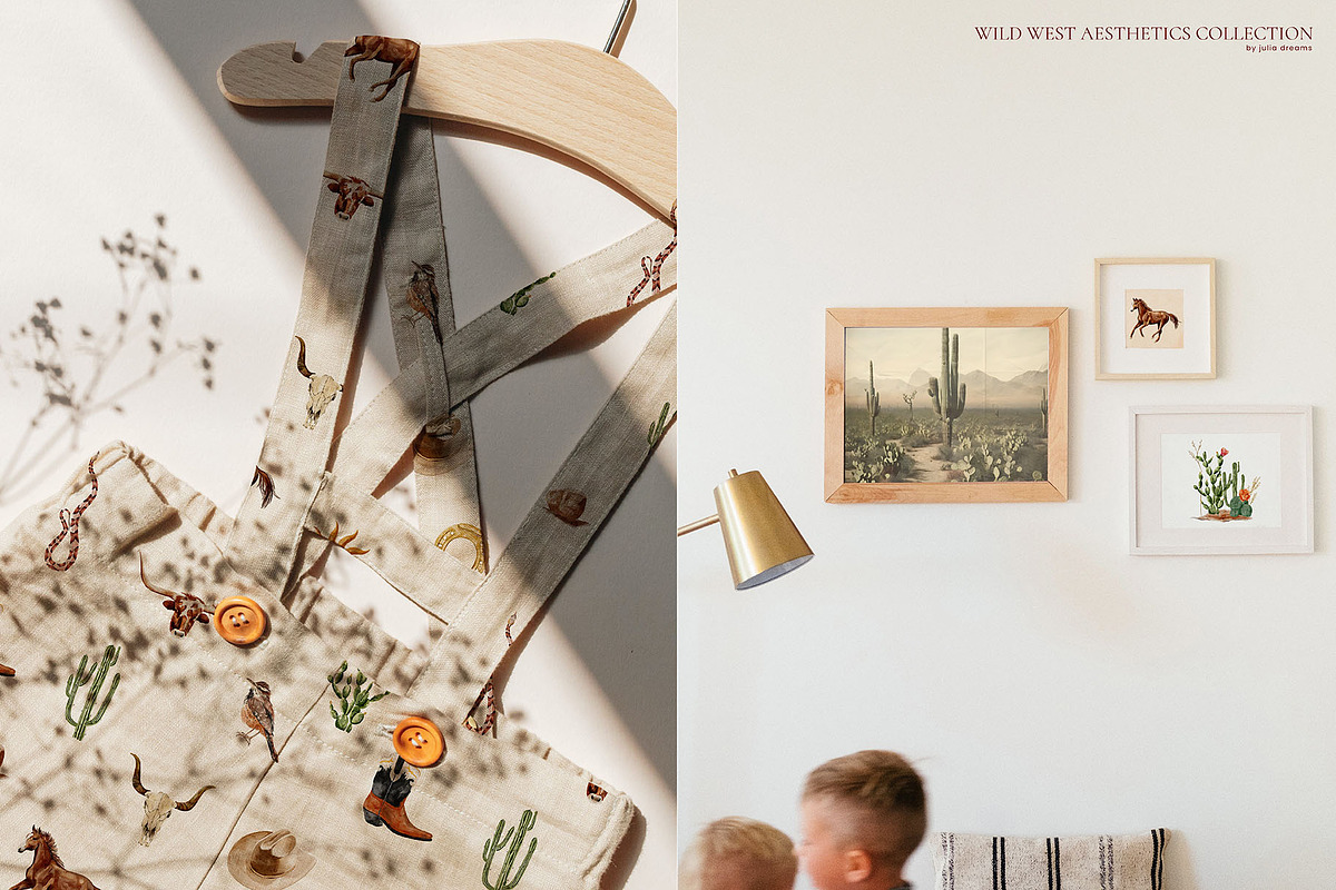 Wild West Watercolor Collection, an Object Graphic by Julia Dreams (Photo 12 of 12)