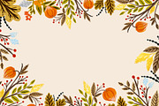 Autumn Flowers, a Texture Illustration by AnzhelikaGerman (Thumbnail 2 of 2)