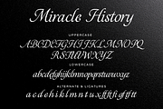 Miracle History – Calligraphy, a Script Font by Fikryal Studio (Thumbnail 14 of 15)