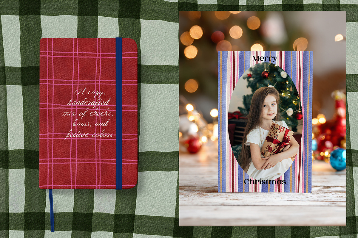 Painterly Christmas Backgrounds, a Background Graphic by SunnyAfternoons (Photo 8 of 16)