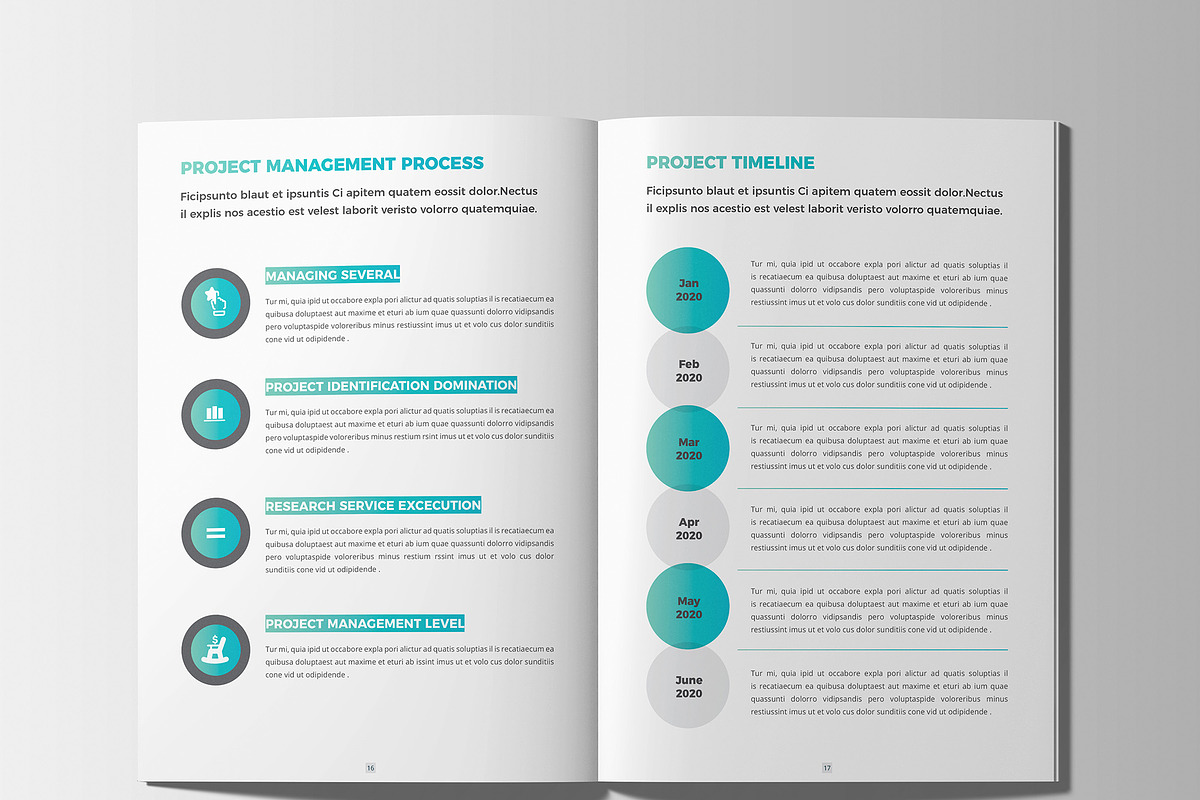 Business Project Proposal Design, a Stationery Template by Layout Design (Photo 10 of 12)