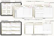 All-in-One Digital Planner- Beige, a Templates & Theme by Plamarplanners (Thumbnail 6 of 10)