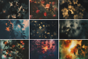 Blurry Floral Textured Backgrounds, a Background Graphic by Kat Anti (Thumbnail 6 of 6)