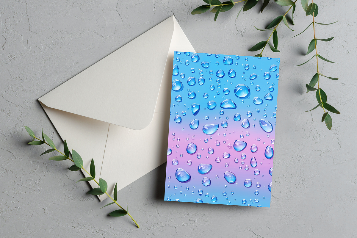 Water Drops Digital Textures, a Texture Graphic by Artful Assets Boutique (Photo 4 of 4)