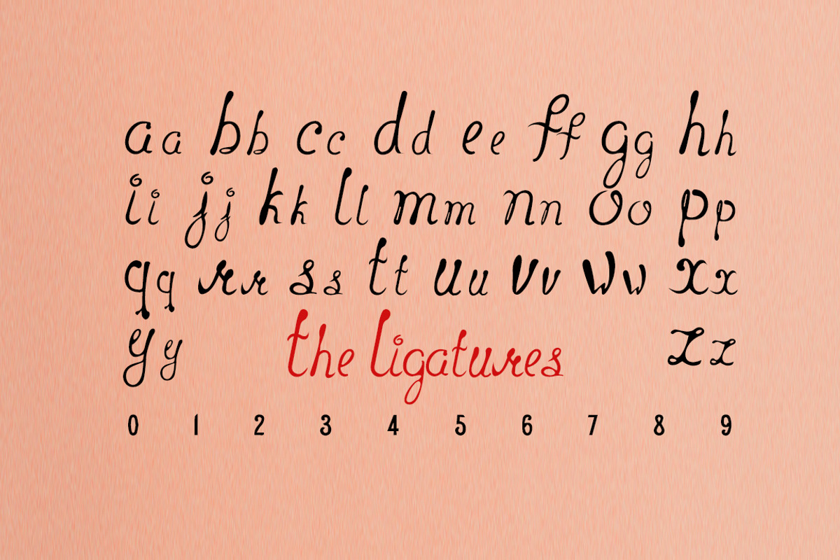 BLEMISH: Handwritten Sketchy Font preview 6