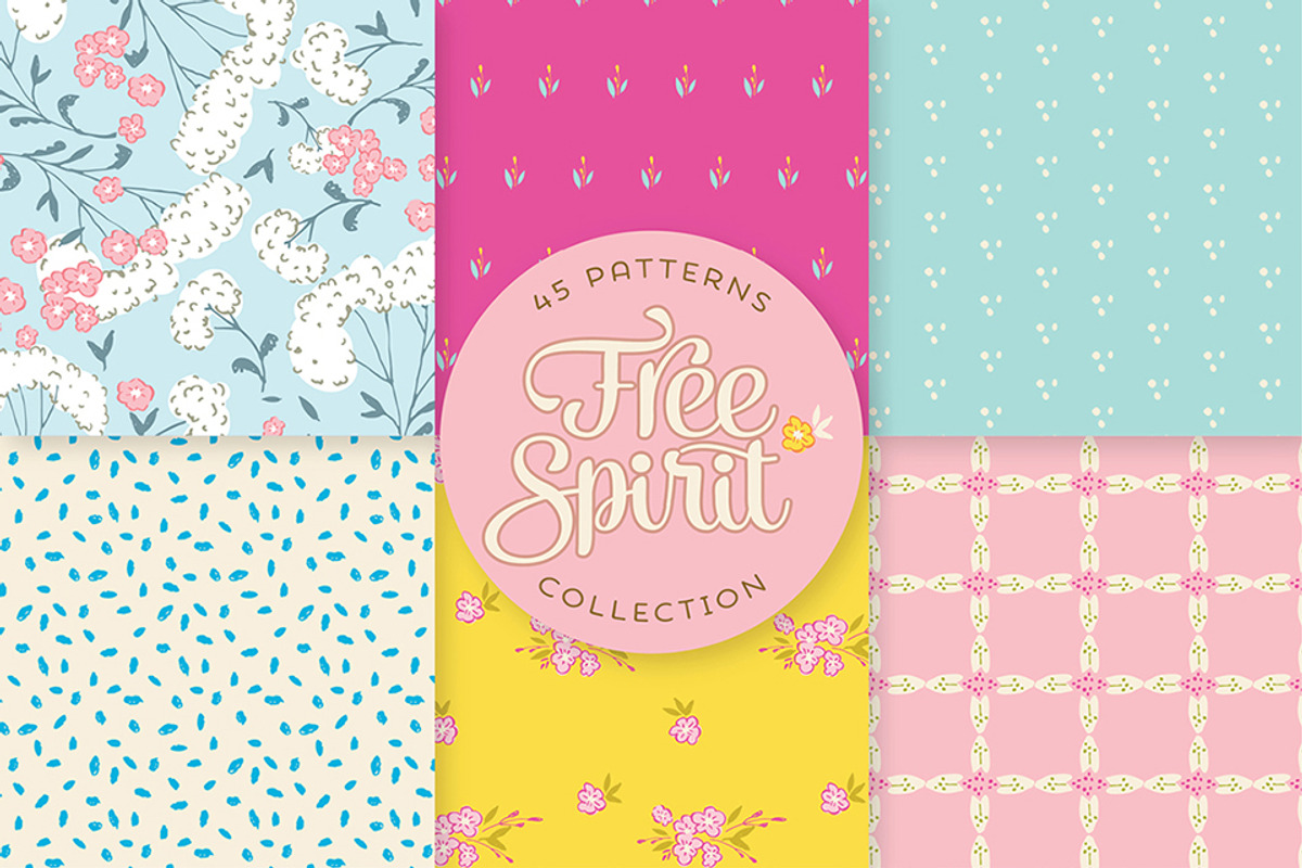 Free Spirit Vintage Summer Kit, an Illustration by Lisa Glanz (Photo 7 of 10)