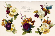 Ethereal Autumn Floral Bouquets, an Illustration by Eclectic Anthology (Thumbnail 10 of 12)