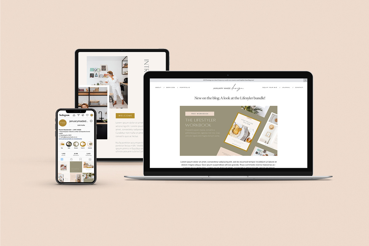 CANVA Template Bundle • Lifestyler, a Social Media Template by January Made Design (Photo 17 of 17)