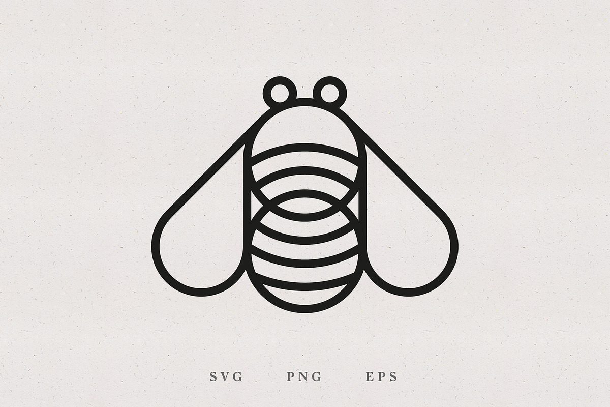 Buzzy Bees - PNG, SVG, EPS, an Illustration by Kessens (Photo 3 of 3)