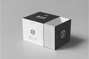 Box Packaging Mockup, a Packaging Mockup by DesignRushMarket