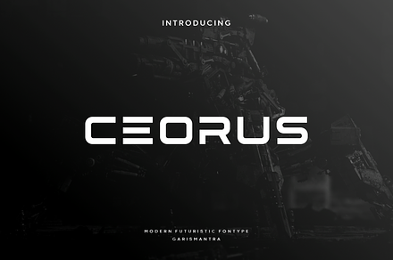 Ceorus, a Font by garismantra