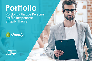 Portfolio Responsive Shopify Theme, a Shopify Template by ThemeTidy Shopify Agency