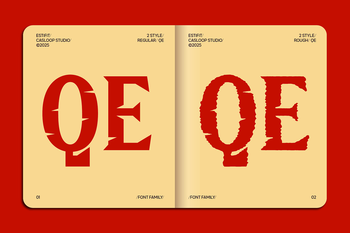 Estefit - Halloween Gothic Font, a Serif Font by Casloop Studio (Photo 3 of 10)