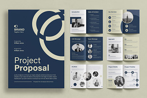 Project Proposal Template, a Brochure Template by ContestDesign