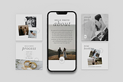 Photographer Instagram Bundle Canva, a Social Media Template by frommakertomaker (Thumbnail 5 of 10)