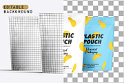 Plastic Stand-Up Pouch Mockup Set, a Packaging Mockup by pixelmock (Thumbnail 3 of 19)