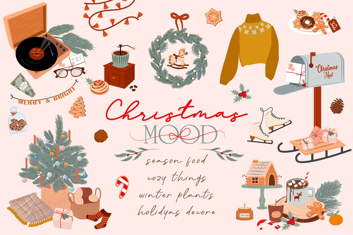 BIG Christmas BUNDLE, an Animal Illustration by Mio Buono (Photo 14 of 25)