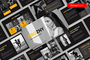 Grozny – Fashion PowerPoint Template, a Presentation Template by kreatifreya (Thumbnail 1 of 5)