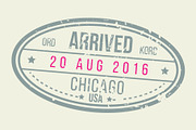Passport Stamps & Travel Visa Signs, a Transportation Illustration by Kaushal Jangid (Thumbnail 2 of 14)