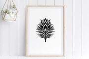 Thistle SVG - Thistle Clipart, an Illustration by YouniqueArtwork (Thumbnail 4 of 5)