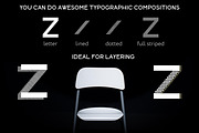 Dots Lines. Display font, 8 styles., a Font by lisa_kalev (Thumbnail 3 of 11)
