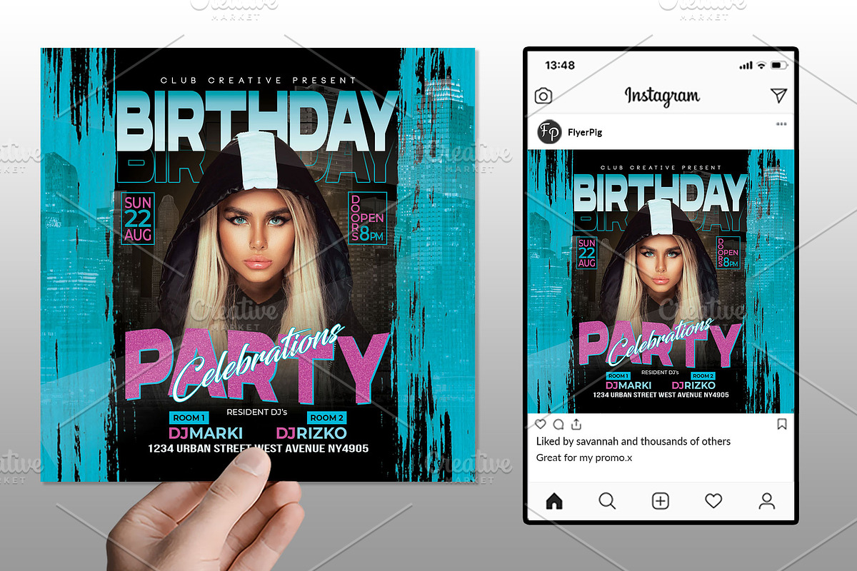 Club Flyer, a Flyer Template by FlyerPig (Photo 3 of 3)
