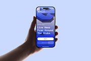 24 iPhone 17 Pro in Hand Mockups, an iPhone Mockup by Asylab (Thumbnail 14 of 107)
