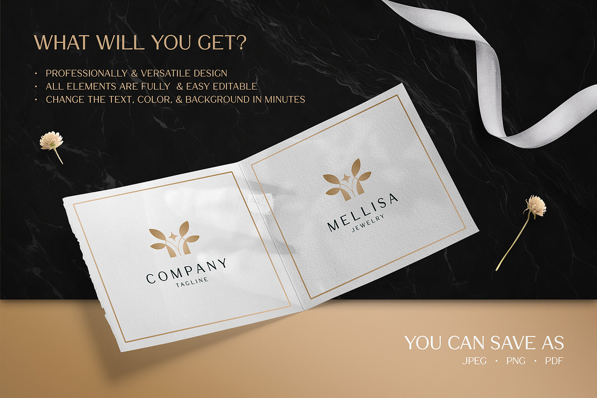 Luxury Alphabet Logo Template, a Branding & Logo Template by Rukuru Studio (Photo 2 of 6)