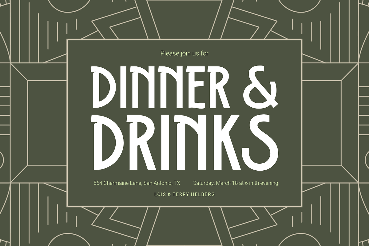 Orlenco - Art Deco Display Font, a Sans Serif Font by Ainun Jinan (Photo 10 of 12)