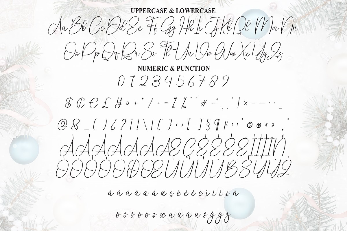 Story Christmas | Script Font, a Handwritten Font by Scratchones (Photo 7 of 9)