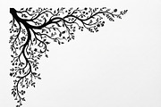 50 Tree Branch Corner Silhouette, a Decorative Illustration by Amazin_art (Thumbnail 14 of 46)