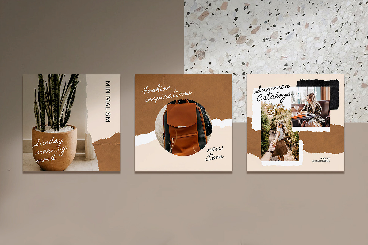 SUNS - Instagram Pack, a Social Media Template by Visuel Colonie® (Photo 5 of 12)
