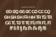 Gobach - Unique Bold Food Font, a Sans Serif Font by TokoPress (Thumbnail 12 of 13)