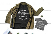 T-Shirt Mockup Bundle Bella Canvas, a Shirt Mockup by lock and page (Thumbnail 64 of 71)