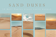 Painterly Sand Dunes Wall Art, a Nature Photo by Munopia (Thumbnail 2 of 8)