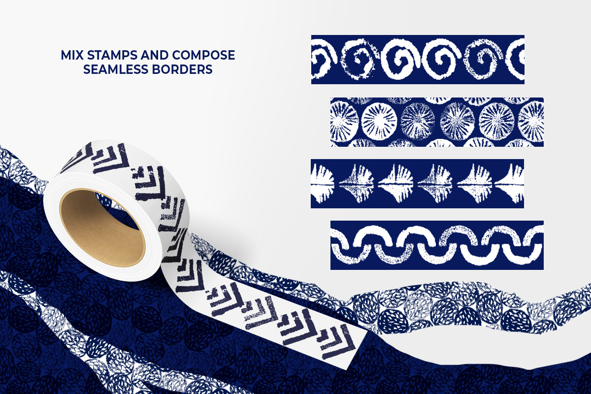 Japanese Vector Patterns & Elements, a Pattern Graphic by Julie&Taily (Photo 10 of 24)
