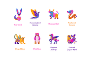 Mexican Spirit Animals, an Animal Illustration by Deemak Daksina (Thumbnail 3 of 3)
