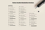 Procreate Tattoo Artist Studio, a Brush Add-On by Pencil Twist (Thumbnail 8 of 12)