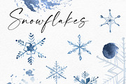 30% SALE Snowflakes, a Decorative Illustration by Olga Koelsch (Thumbnail 3 of 9)