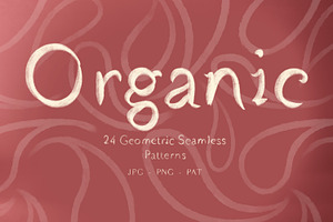 Organic Geometric Seamless Patterns