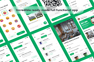 Coffee Shop App UI Kit