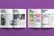 Modern Magazine Template, a Magazine Template by E-Type (Thumbnail 3 of 7)